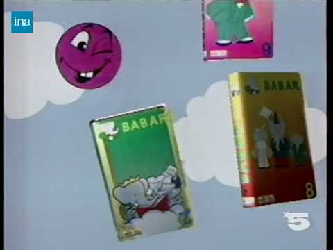 BABAR : CASSETTE VIDEO ENREGISTREE DESSIN ANIME