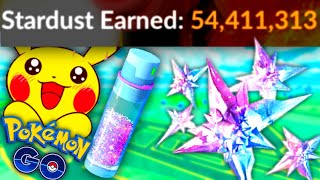 *54,000,000 STARDUST FROM... * How I get most of my stardust in Pokemon GO