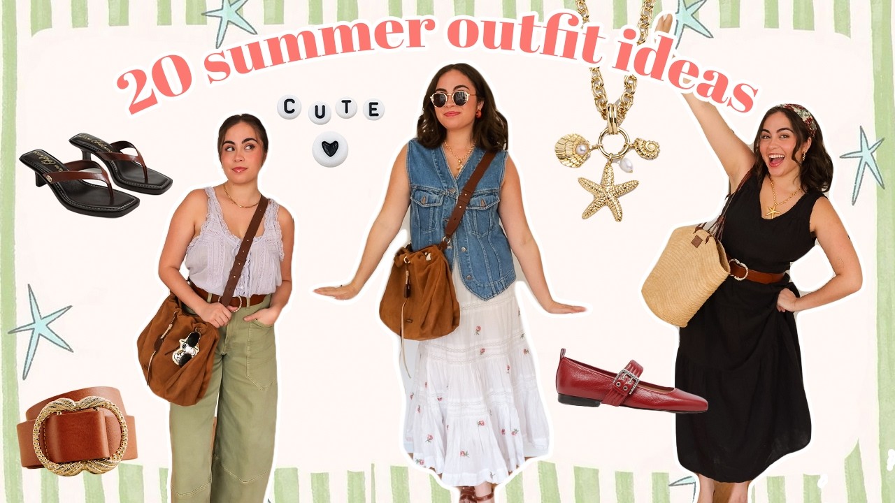 Casual Chic SUMMER OUTFIT IDEAS // look stylish + stay cool ☀️