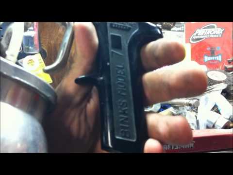 What I use to paint with Ampro and Binks 7