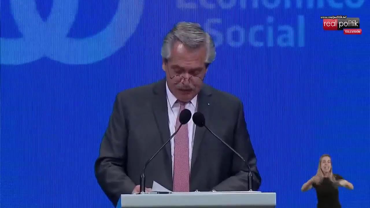 Alberto Fernández participó del cierre anual del Consejo Económico y Social