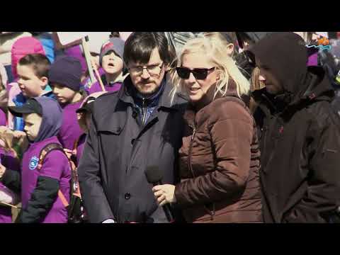 Zarybianie Czarnej Hańczy i wielkie sprzątanie. Dzień Ziemi w Suwałkach