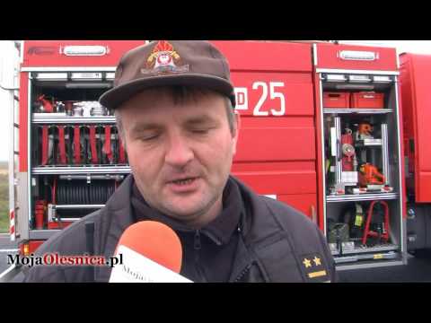 22.10.2009 Wypadek na obwodnicy Oleśnicy