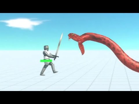 TEUTONIC KNIGHT vs ALL UNITS! [ANIMAL REVOLT BATTLE SIMULATOR]