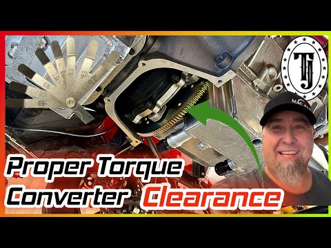 Torque Converter Spacing  //  Measure it like this!