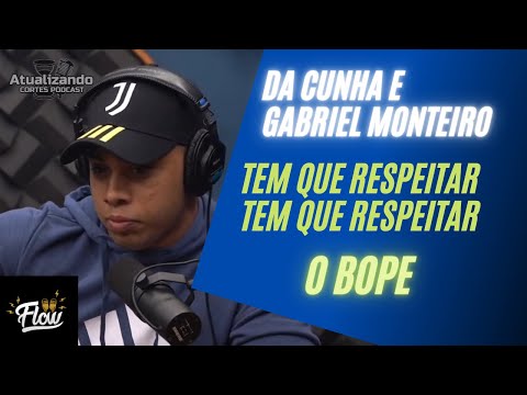 DIFERENÇA ENTRE POLICIAL CIVIL E MILITAR  - DA CUNHA E GABRIEL MONTEIRO -  Flow Podcast #386