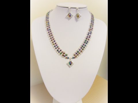 WOF Jewellery Maker Live 21 07 2016  Haematite Necklace and Earrings set
