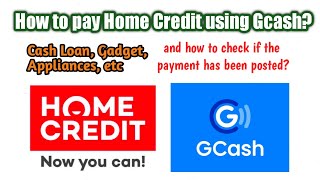 How to pay Home Credit using Gcash? | Cash Loan | Gadgets | Appliances, etc