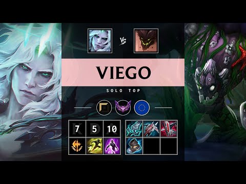 Viego Top vs Malphite - EUW Master Patch 25.11