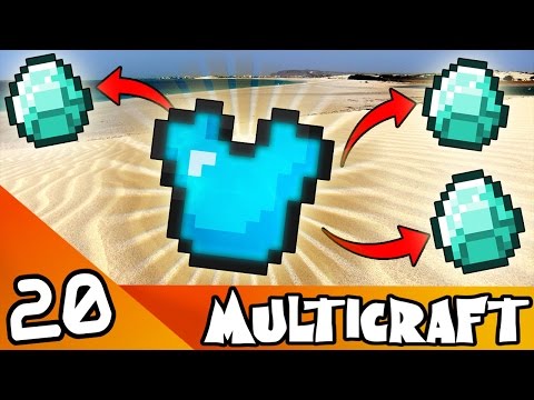 DROPPO DIAMANTI DALLA SABBIA e ARMATURA QUASI PERFETTA - Multicraft Ep.20