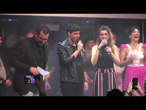 ESCKAZ in Madrid: Amaia & Alfred meet the fans at the Eurovision-Spain Pre Party