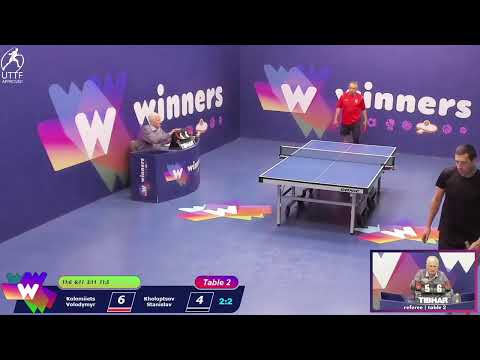 Winners League 15.11.21  Kolomiiets Volodymyr - Kholoptsov Stanislav 15:30