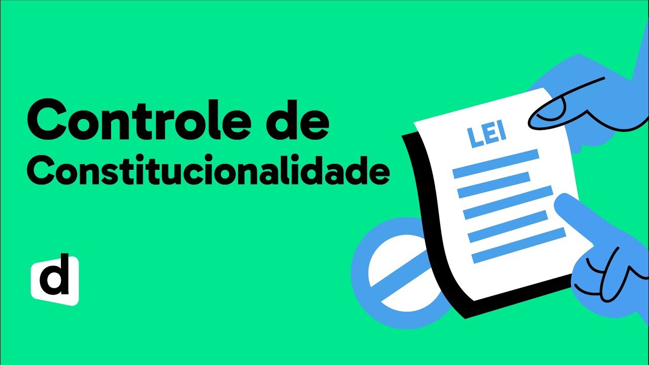 CONTROLE DE CONSTITUCIONALIDADE | QUER ENTENDER DIREITO? | MAPA MENTAL