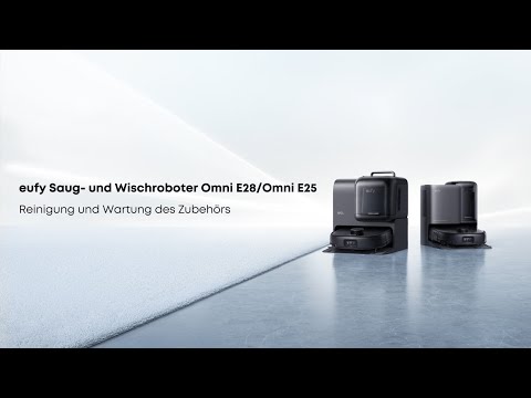 eufy Saug- und Wischroboter Omni E28/Omni E25Reinigung und Wartung des Zubehörs