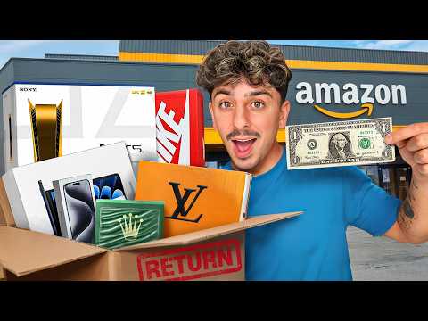 I Went To A $1 Amazon Return Store! (INSANE DEALS)