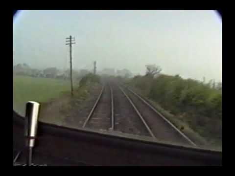 Re-upload. Cab Ride Dublin to Belfast 1993. Porthole effect removed