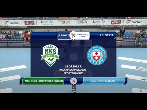 28. Seria MKS FunFloor Perła Lublin - EKS Start Elbląg [SKRÓT]