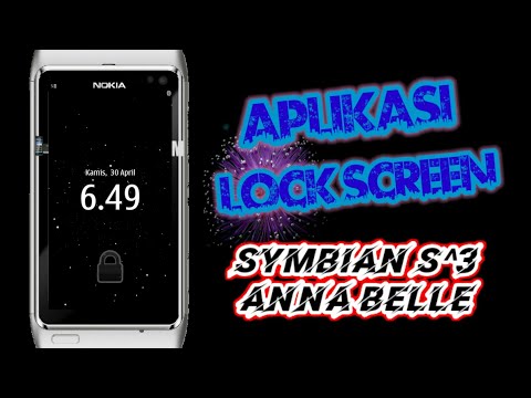 Symbian os Nokia n8 |   Symbian S ^ 3 Anna Belle Lock Screen application
