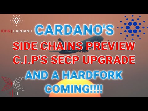 Cardano SideChain Update EVM's, C.I.P.'s, ENCRYPTION AND MORE