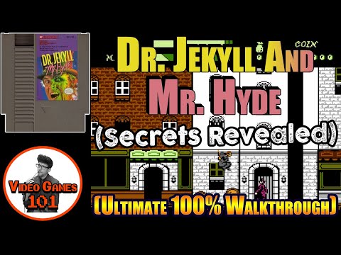 Dr. Jekyll and Mr. Hyde NES Walkthrough | 100% Guide Feat. LIVE Rage-O-Meter | Video Games 101