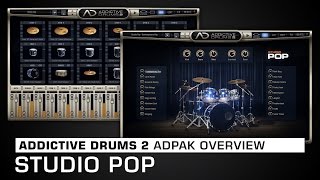 Video thumbnail for Addictive Drums 2 ADpak Overview: Studio Pop by XLN Audio