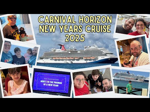 Thumbnail for CRUISE WITH US | CARNIVAL HORIZON 2025 NEW YEARS CRUISE | CARIBBEAN CRUISE | CRUISING WITH KIDS