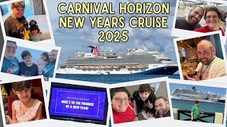 CRUISE WITH US | CARNIVAL HORIZON 2025 NEW YEARS CRUISE | CARIBBEAN CRUISE | CRUISING WITH KIDS