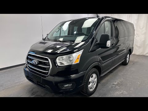 2020 Ford Transit Passenger Wagon in Black for sale at Davis GMC Buick Lethbridge in Lethbridge, AB