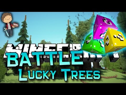 Minecraft: LUCKY BLOCK TREES MOD 1vs1vs1 BATTLE! Modded Mini-Game w/Mitch & Friends!