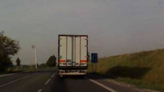 preview picture of video 'Border crossing Milhosť (Slovakia) - Tornyosnémeti (Hungary)'