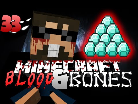 Minecraft FTB Blood and Bones 33 - INFINITE DIAMONDS?!