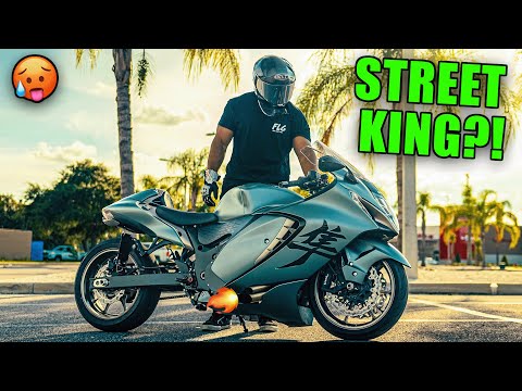 TURBO Hayabusa FIRST RIDE & Review (Part 1 - Pump Gas)