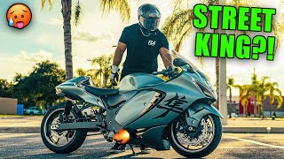 TURBO Hayabusa FIRST RIDE & Review (Part 1 - Pump Gas)