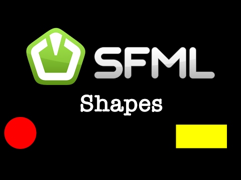SFML 2 4 x Tutorial 001 Shapes Circle Rectangle Convex Lines