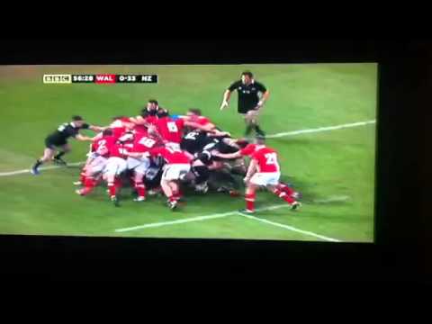 Wales 15 man lineout