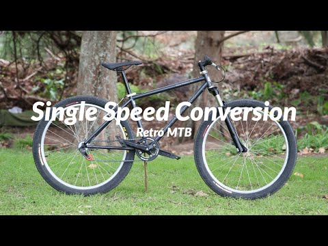 Single Speed Conversion - Retro Mountain Bike