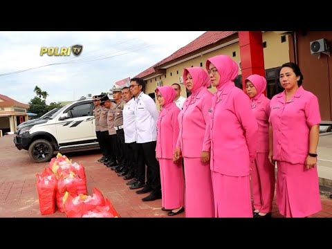 POLRES KUTAI BARAT BERBAGI TAKJIL