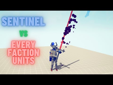 SENTINEL vs EVERY FACTION UNITS - Expansionary Mod Units - Totally Accurate Battle Simulator TABS