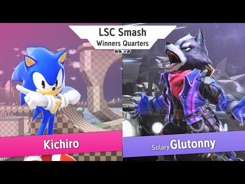 LSC Smash - Kichiro (Sonic) Vs. Solary | Glutonny (Wolf) - Top 48 - Winner R4