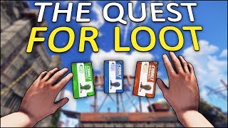 THE QUEST FOR LOOT! - Rust Solo #2