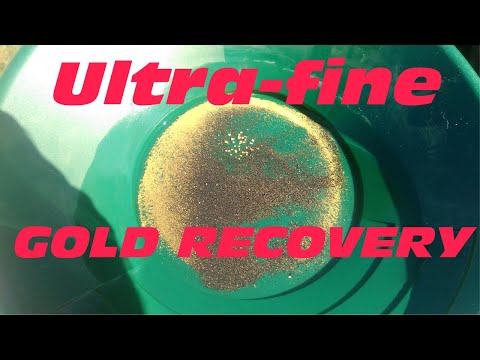 Recover ultra fine gold using an old secret!!!
