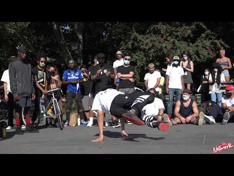 Kid Black Vs Rinto - Top 16 - Invisible Kidz 2 - Washington Square Park - BBoyNetwork