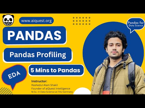 Pandas for Data Science 5 Minutes to Pandas Course Planing Pandas Bangla Tutorial for Beginner