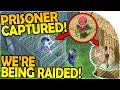 WE'RE BEING RAIDED + CAPTURING our FIRST PRISONER! - REVENGE RAID - Jurassic Survival Gameplay