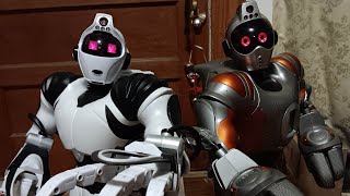 Download lagu WowWee Robotics: Robosapien V2 'CES Sample' & RS Media2 mp3