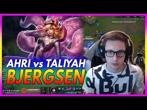 420. Bjergsen Ahri vs Taliyah - March 6th, 2017 - Patch 7.4 Season 7
