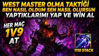 ⭐WEST MASTER'A NASIL ÇIKTIM? TÜM TAKTİKLER!⭐