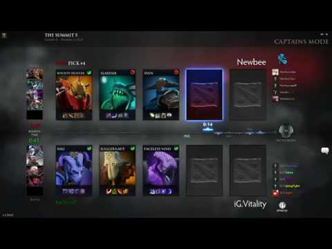 Newbee vs iG.V Game 1 - The Summit 6 China Qualifiers - HadesDotaTv