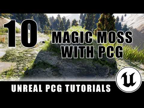PCG로 마법의 이끼 만들기 - 절차적 콘텐츠 생성(PCG) - 에피소드 10