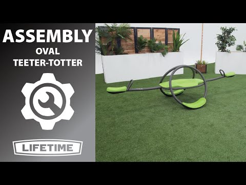 Lifetime Oval Teeter-Totter